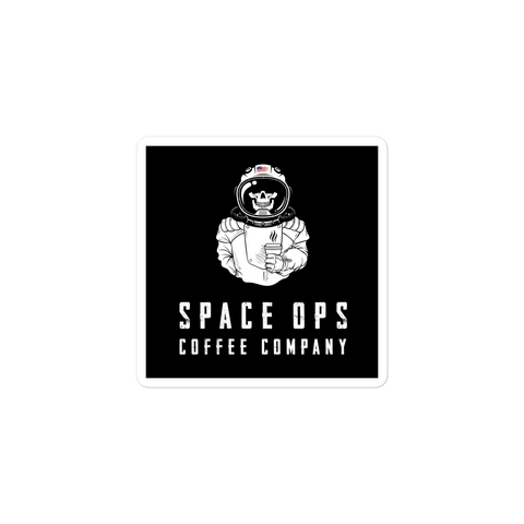 Space Ops Coffee Sticker